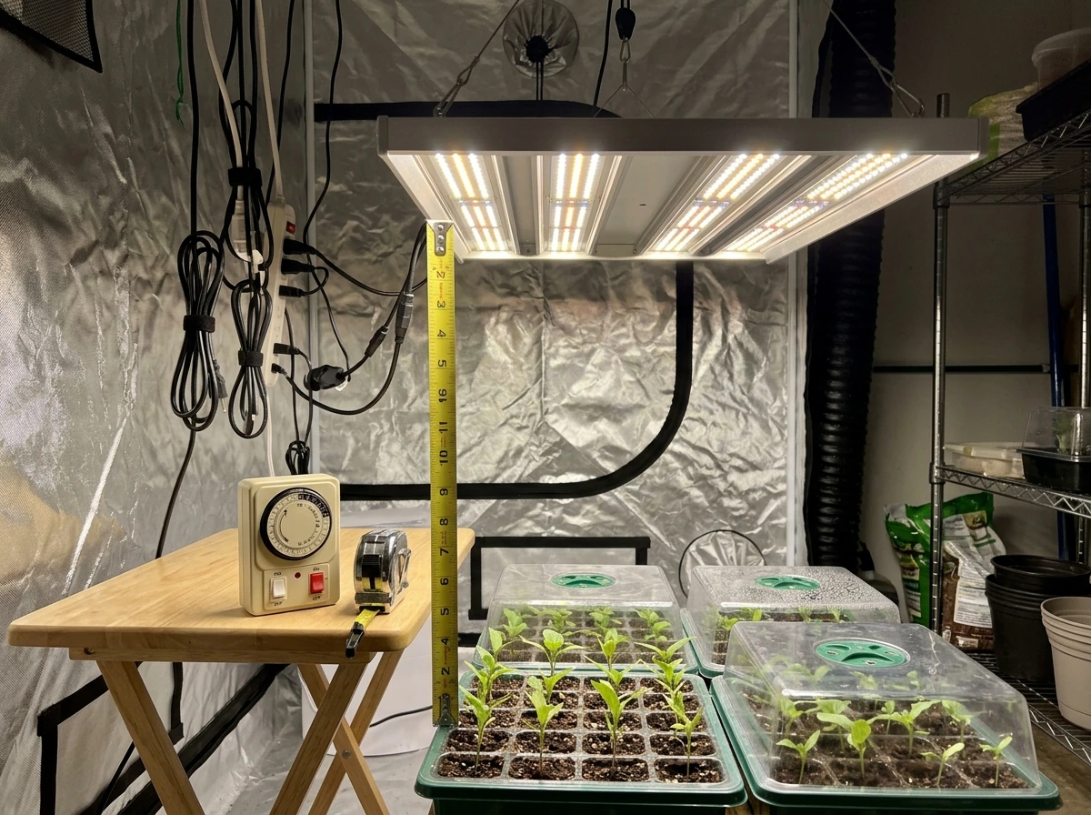 Where to Buy Grow Lights Schedule 1: LED Options + Checklist