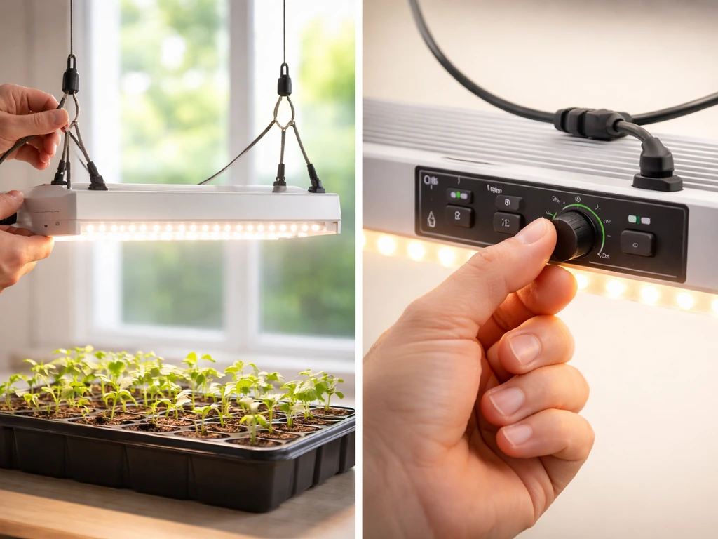 BestVA Grow Light Instructions: Setup, Dimming, and Scheduling Guide