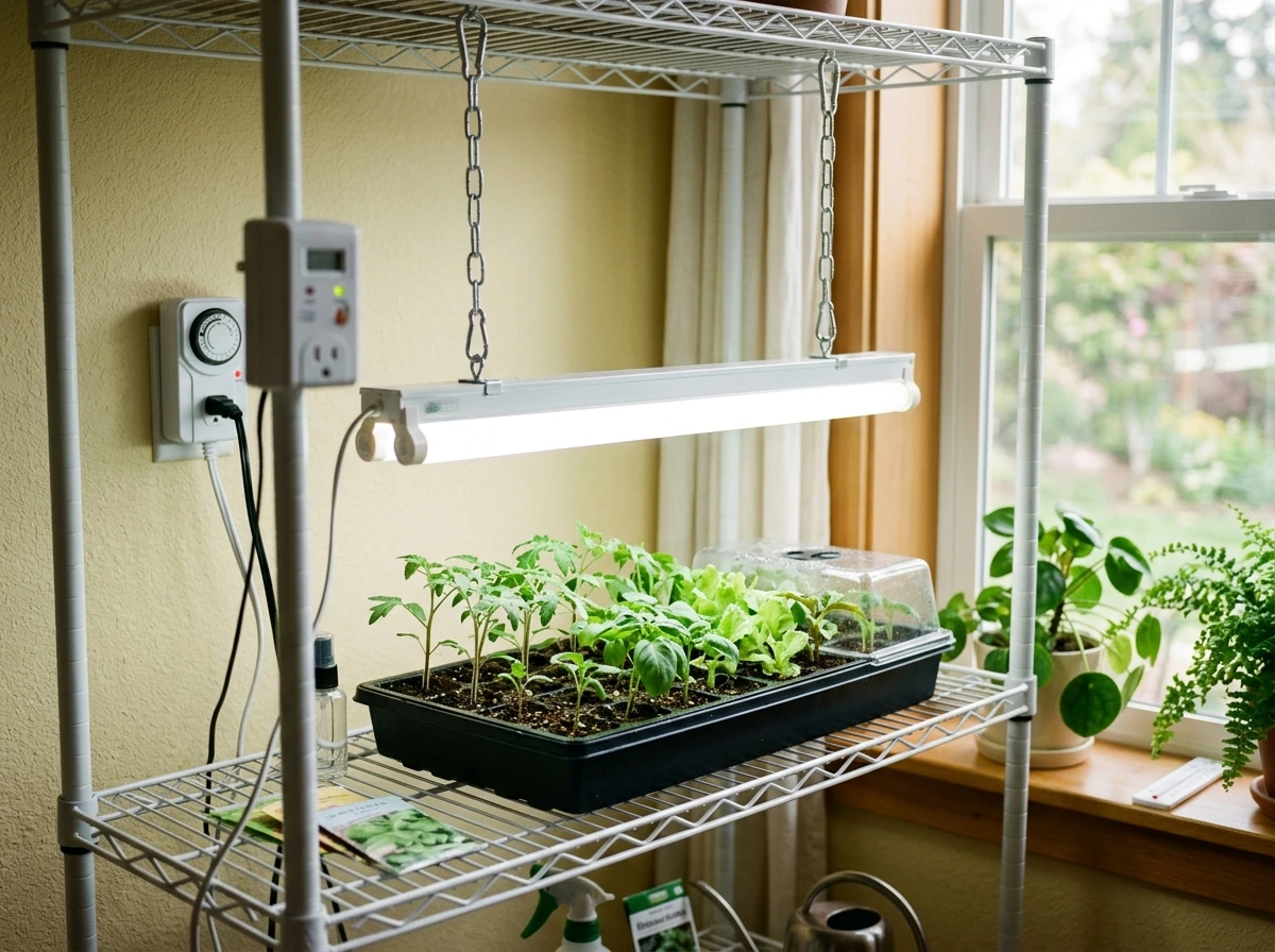 How to Use Grow Light for Seedlings Step by Step