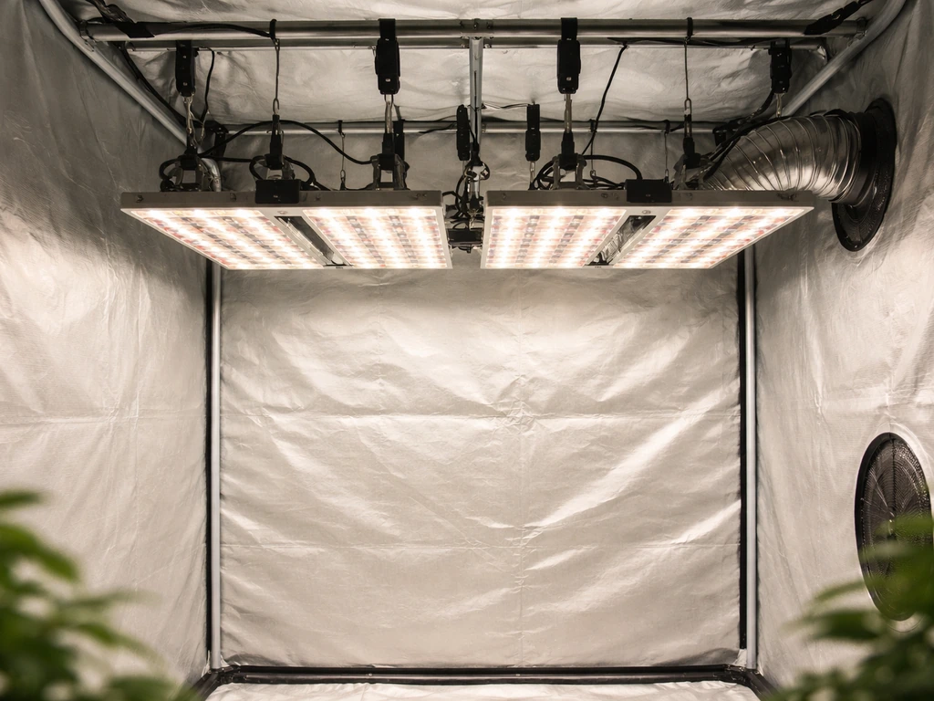 How to Set Up a Grow Room With LED Lights Step by Step