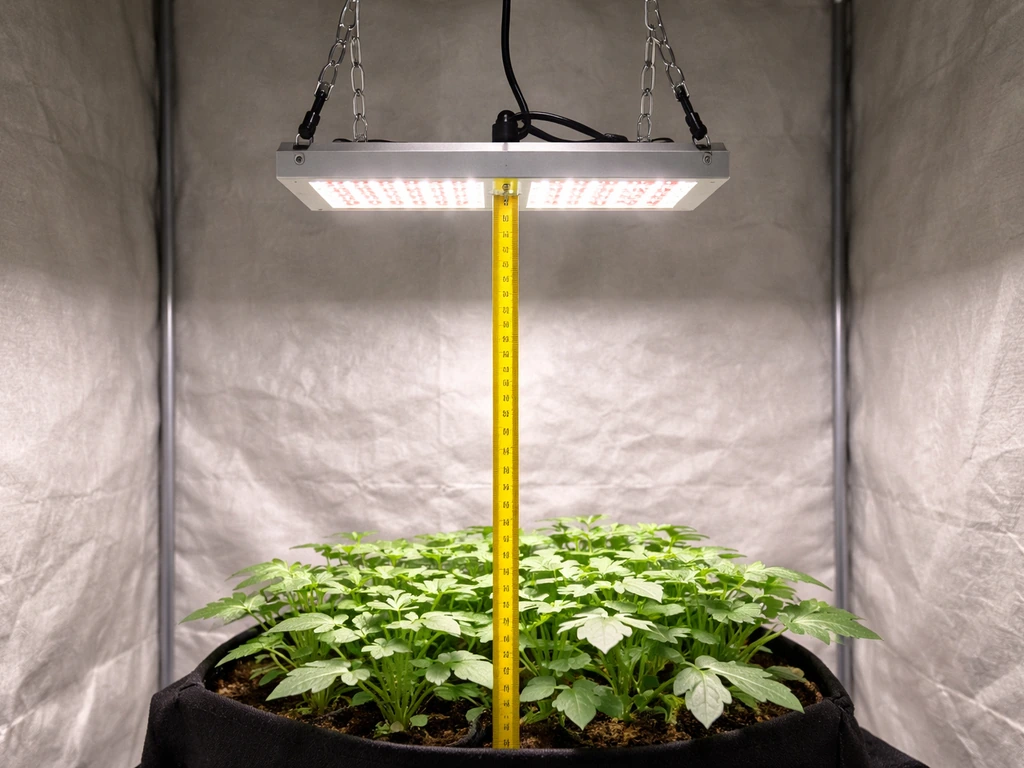 How High to Hang LED Grow Light: Exact Height Guide