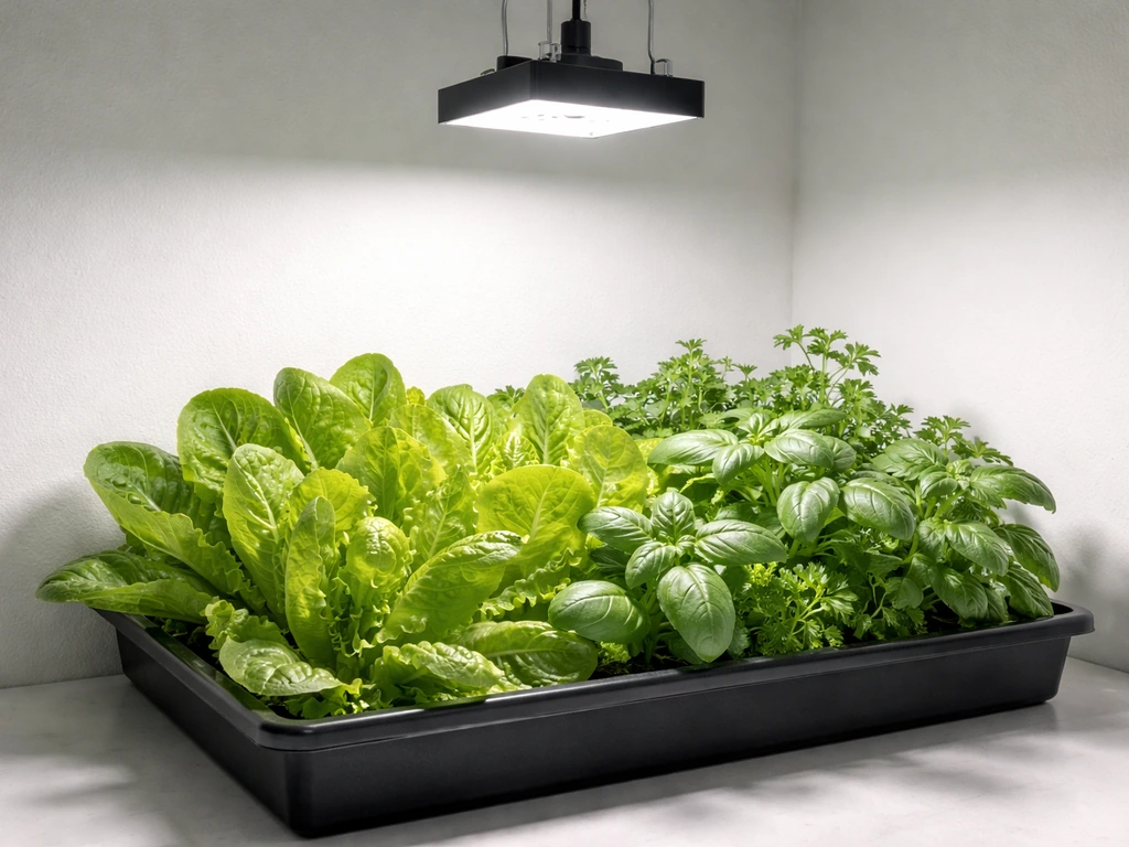 How to Use a Grow Light for Vegetables Indoors (LED Guide)
